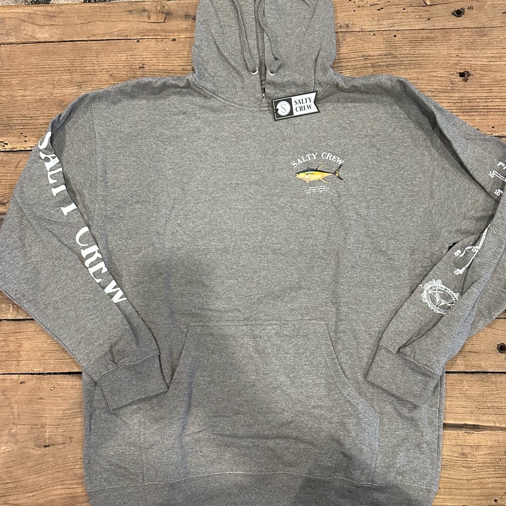Salty Crew Grey Hoodie